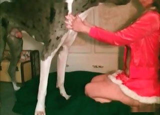 Naked Babe Loves Doggy Drilling Of Tight Twat