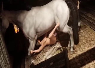 Great bestiality porn with horses and creampies