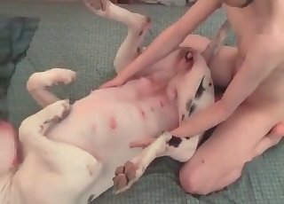 White doggy got nicely fucked from behind