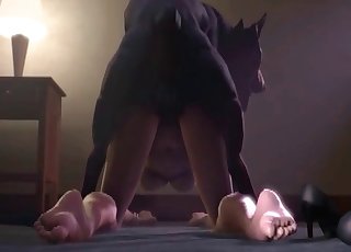 Superb dog sex in the close-up shot, cinematic, intimate atmosphere, detailed texture, wet nose and